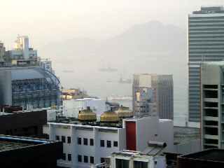 HongKongHarbor: Photo of Hong Kong Harbor from University