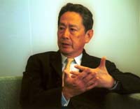 Idei: Nobuyuki Idei, CEO of Sony Corp.