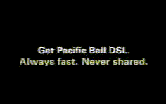 PacBell DSL pitch: 