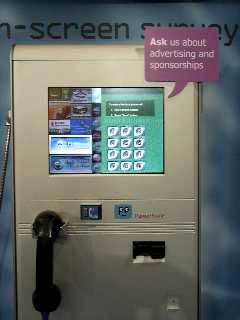 ScreenPhone: Payphone of the future